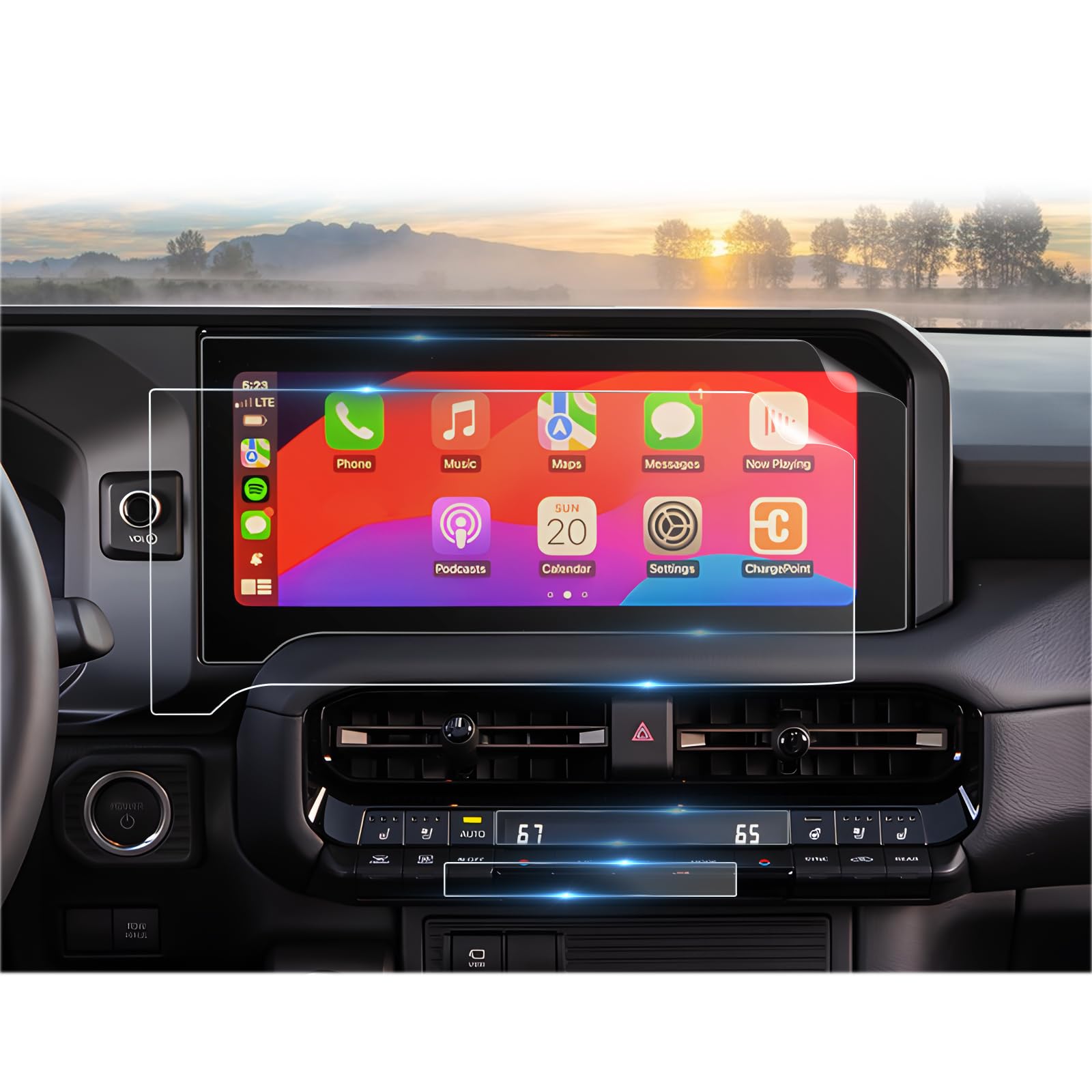 Amazon.com: CDEFG (4Pcs/Set for 2025 2026 Toyota Land Cruiser
