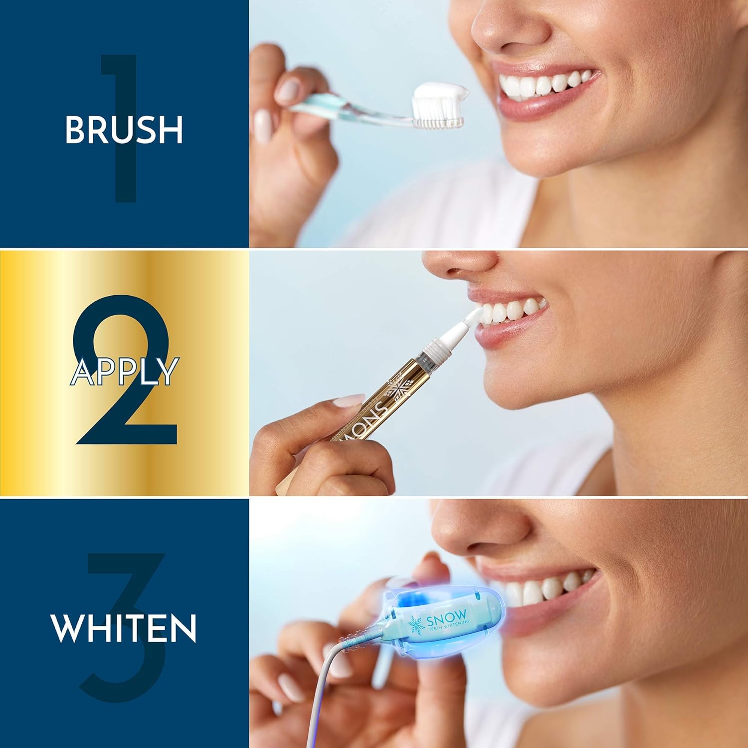 Snow Teeth Whitening Refill - Maximum Strength : Beauty & Personal Care