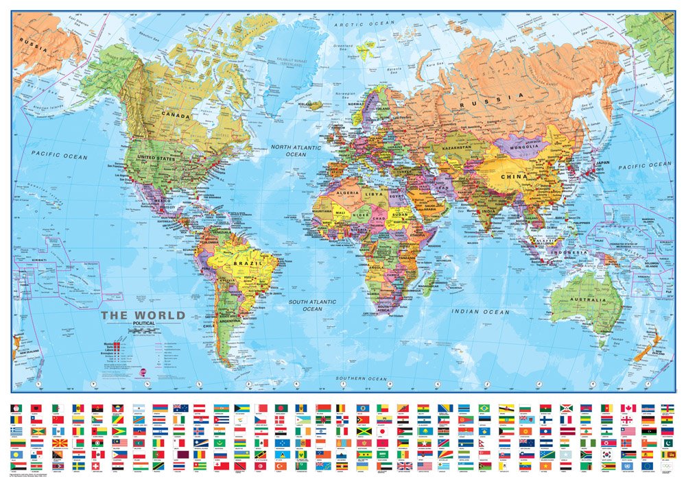 World Political Map (2018)