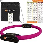 Pilates Ring Circle, Magic Circle Pilates Ring, Inner Thigh Exercise Equipment, Fitness Rings for Women, Thigh Master Inner Thigh Exerciser, Yoga Ring Pilates Equipment for Home Workouts