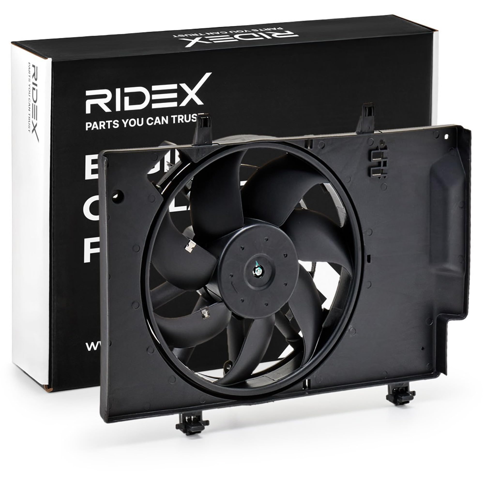 RIDEX 508R0083 Ventola radiatore Compatibilità con FORD Fiesta Mk6 Hatchback JA8, JR8