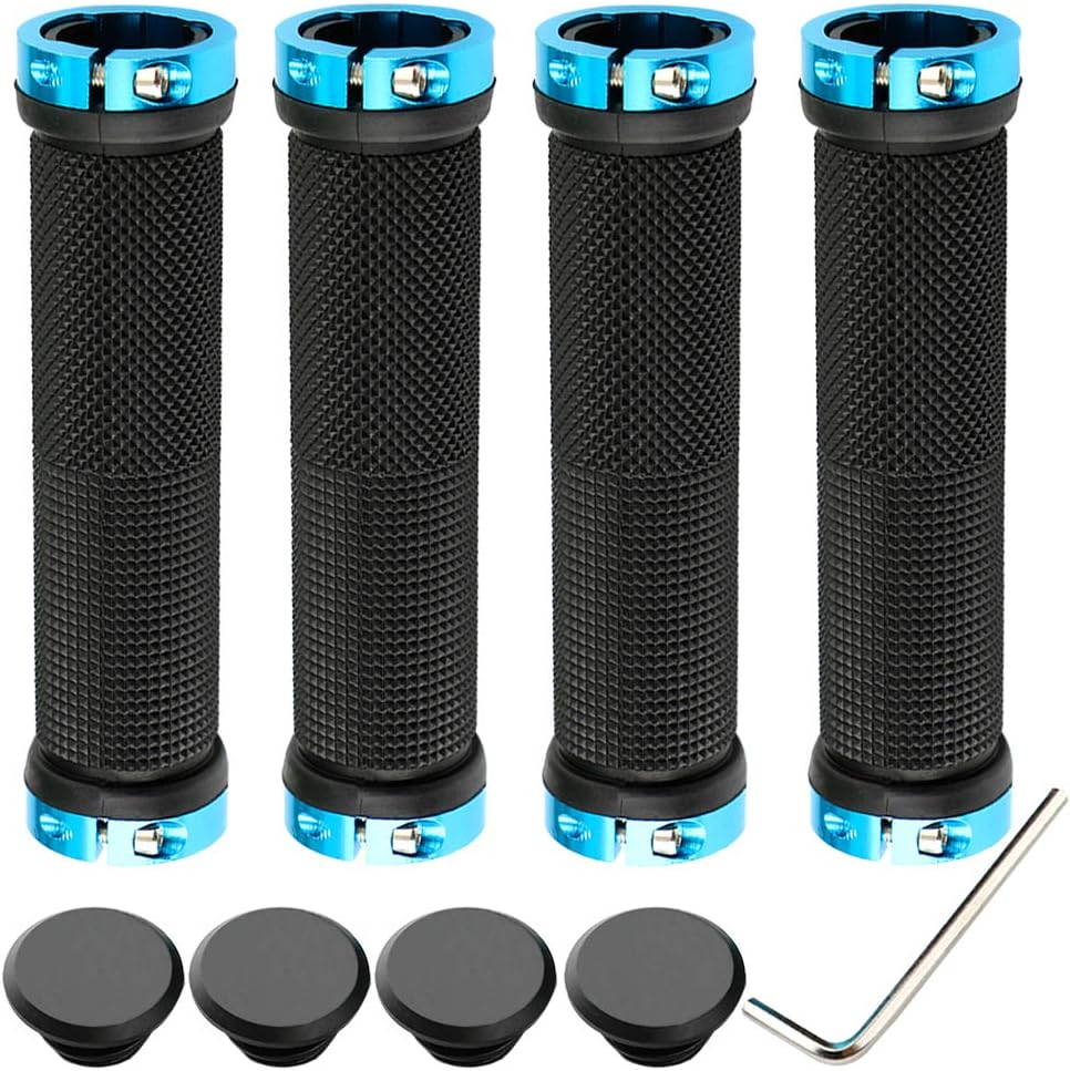 Impugnature Bici QitinDasen - 2 Paia Rosse | Antiscivolo, Ergonomiche E Con Doppio Bloccaggio - Foto 10