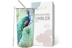 NymphFable Peacock Mug: A Majestic Sip for Peacock Enthusiasts