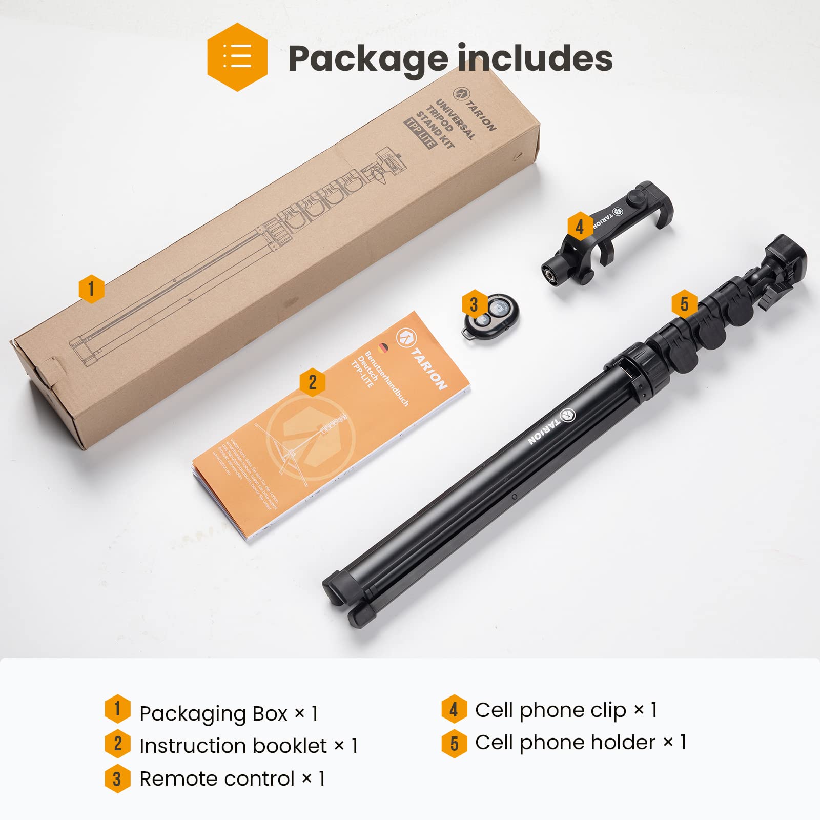 TARION Statyw do telefonu komórkowego, kijek do selfie, statyw z pilotem zdalnego sterowania Bluetooth, obracany o 360°, uchwyt na telefon komórkowy, uchwyt na telefon komórkowy, do aparatu iPhone