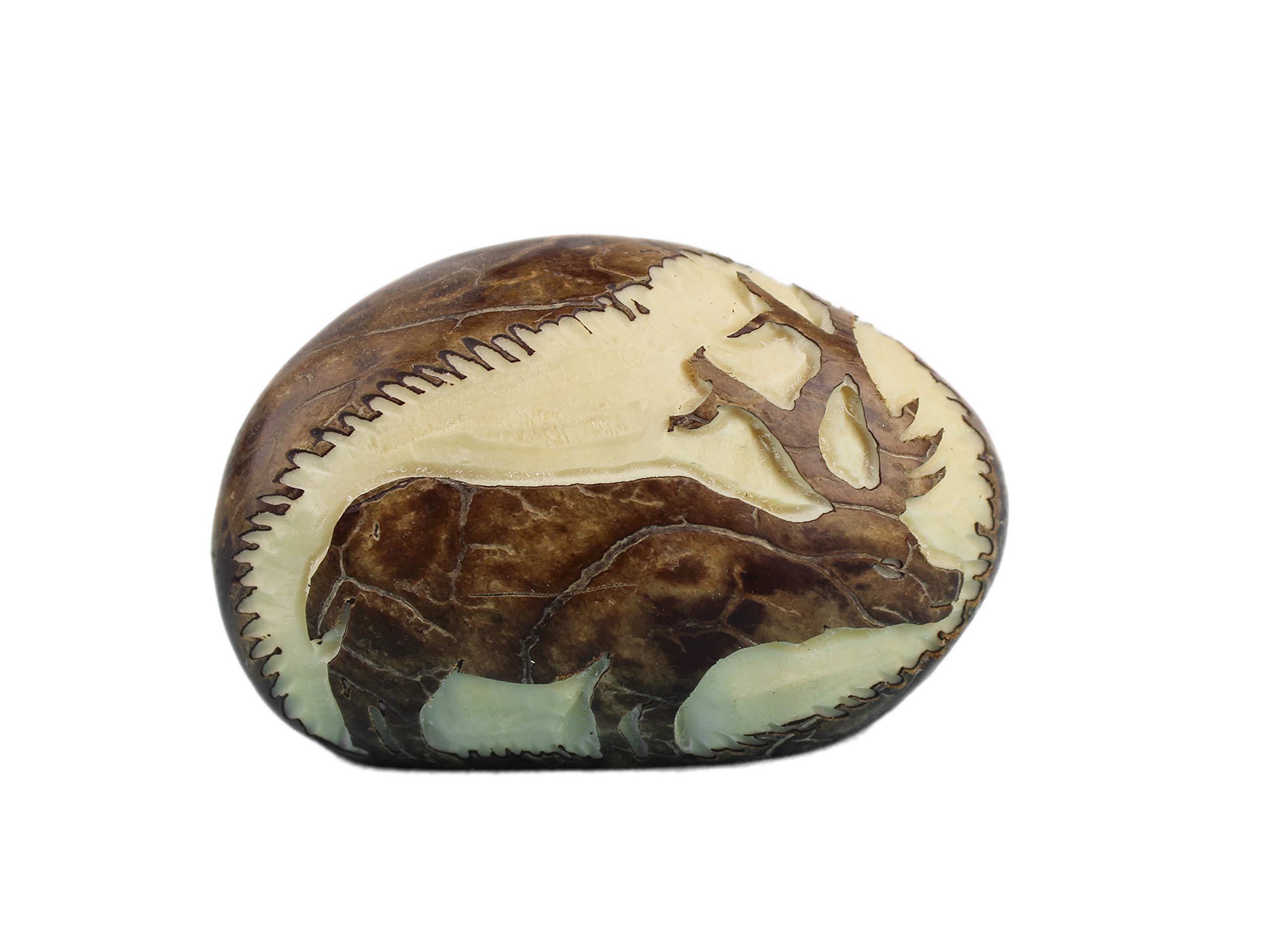 Chichester Inc. Tagua Nut Carving: Moose (1153-C451) E14