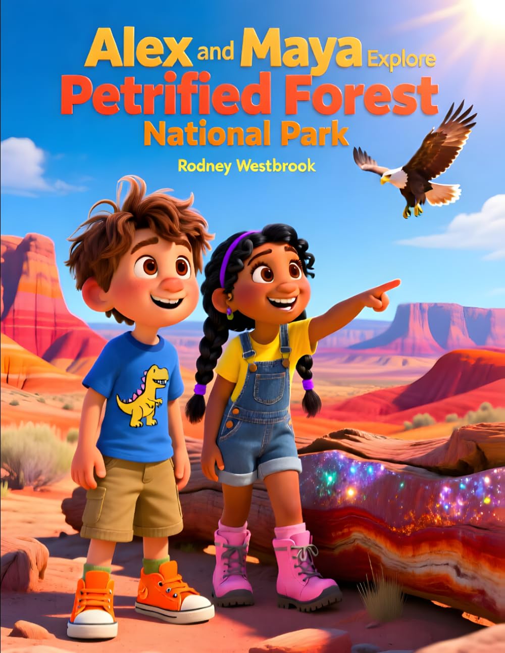 Alex and Maya Explore Petrified Forest National Park (National Park Series)