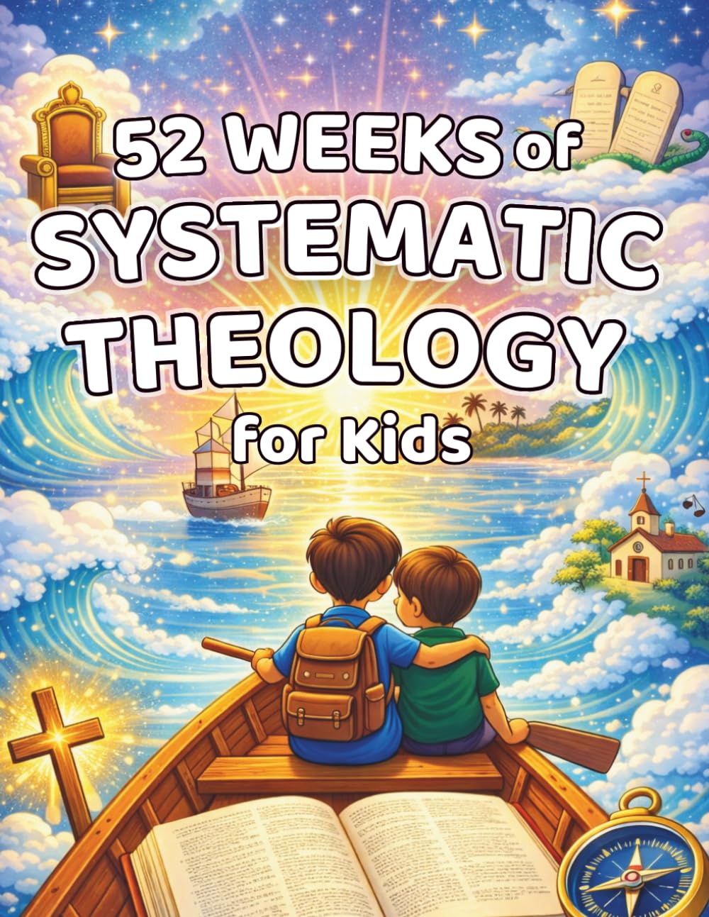 52 Weeks of Systematic Theology for Kids: A Guided Journey Through Biblical Truth, Gospel Understanding, and Faith-Building Lessons with Reflection and Application