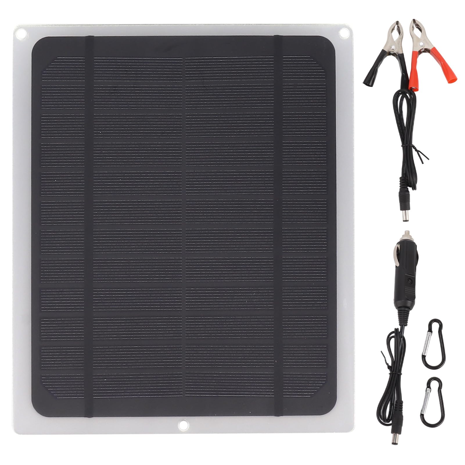 Kit de charge portable avec panneau solaire monocristallin 12W étanche pour appareil mobile