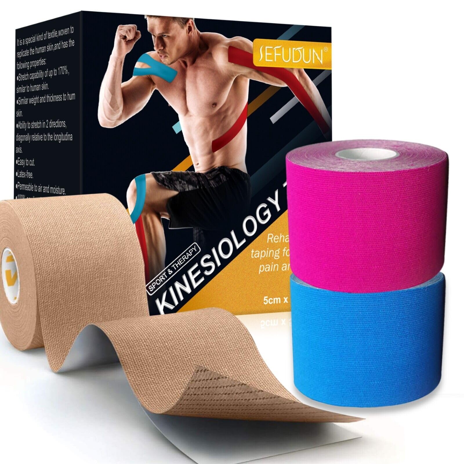 Protecno PNF　for medical sports beauty Protecno PNF for medical sports beauty P-Beauty Kinesiology Tape