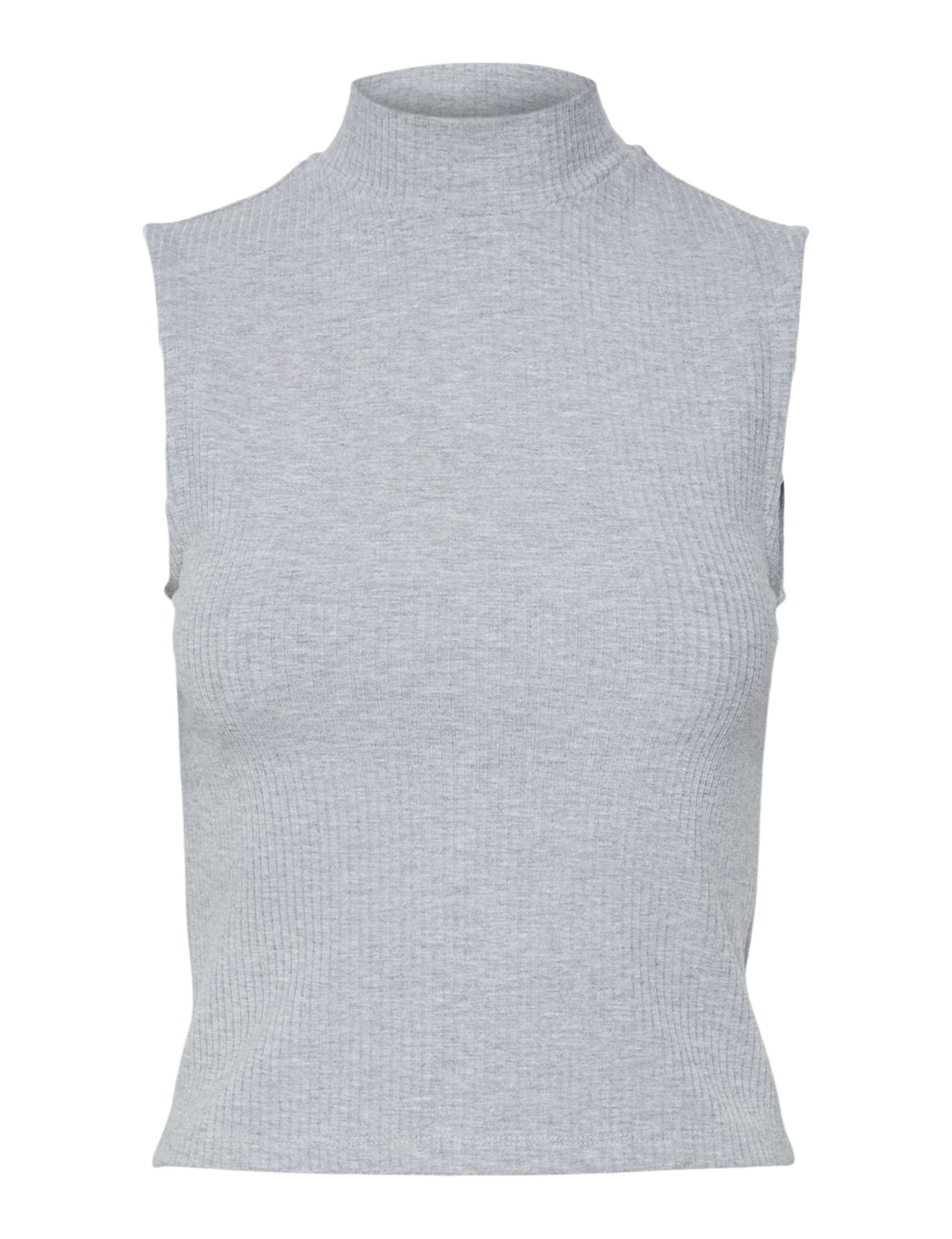 VERO MODA Women's Vmmary Tank JRS Noos Top, Light Grey Mix, XL