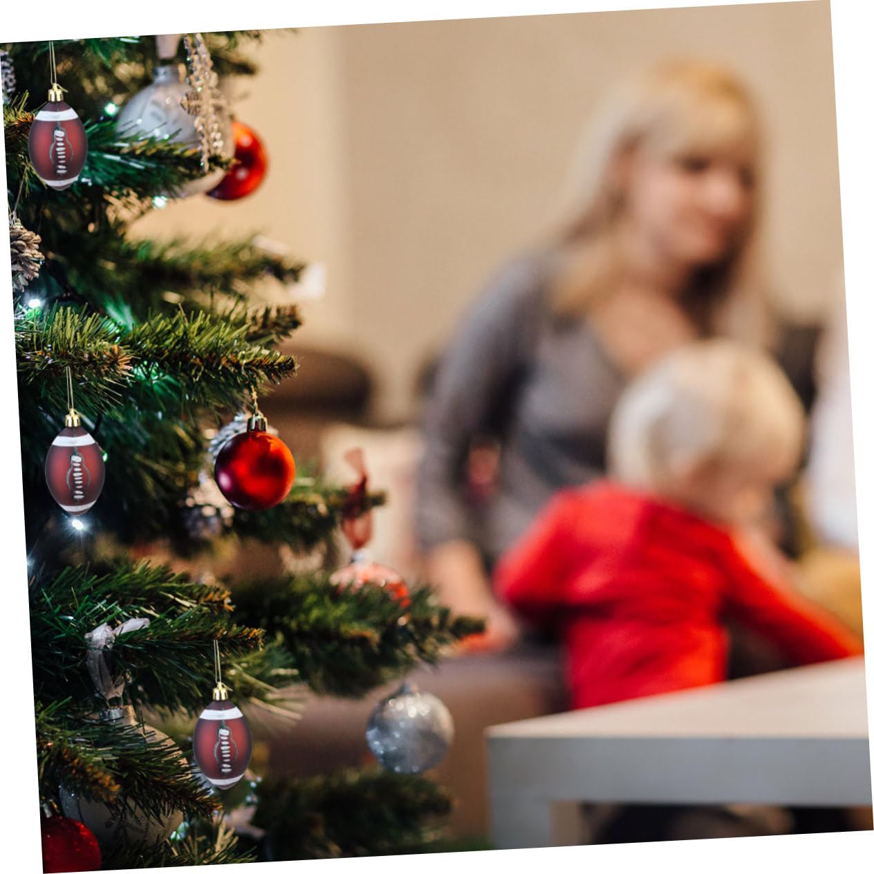 Ciieeo 6piezas Adornos De Bolas De Navidad Bolas Colgantes Festivas Plásticas para Decorar Hogar Árboles De Navidad y Fiestas