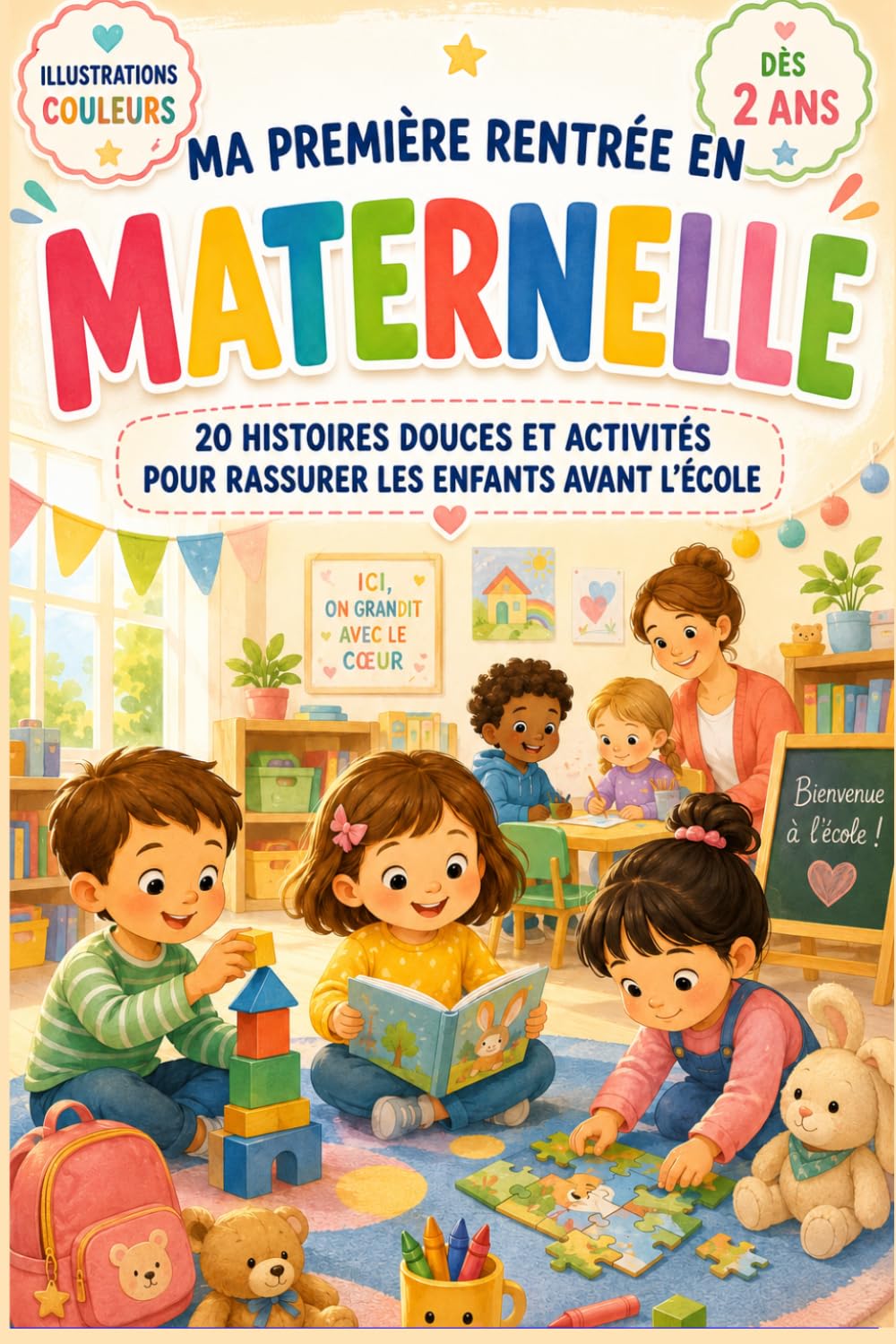 MA PREMIÈRE RENTRÉE EN MATERNELLE 20 HISTOIRES DOUCES ET ACTIVITÉS POUR RASSURER LES ENFANTS AVANT L’ÉCOLE: histoires et activités pour préparer ... et vivre une rentrée des classes sereine