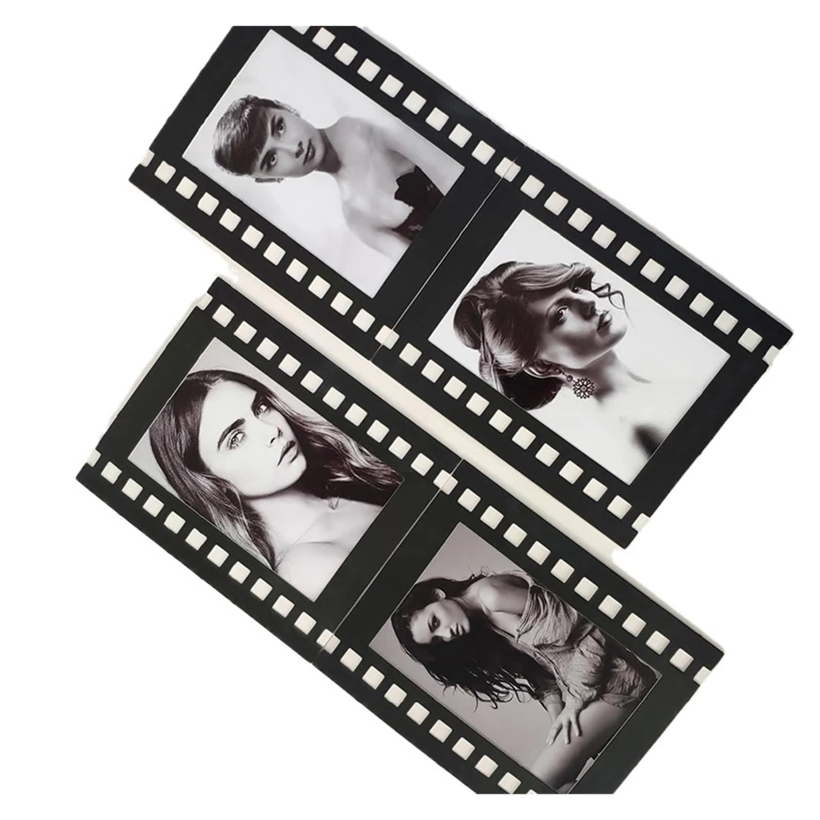 Fotorahmen aus Pappe 10PCS DIY Retro Foto Rahmen Papier Bild Wand Dekoration for Hochzeit Party Photo Booth Requisiten Film Fotos | 6 Inch 10pcs
