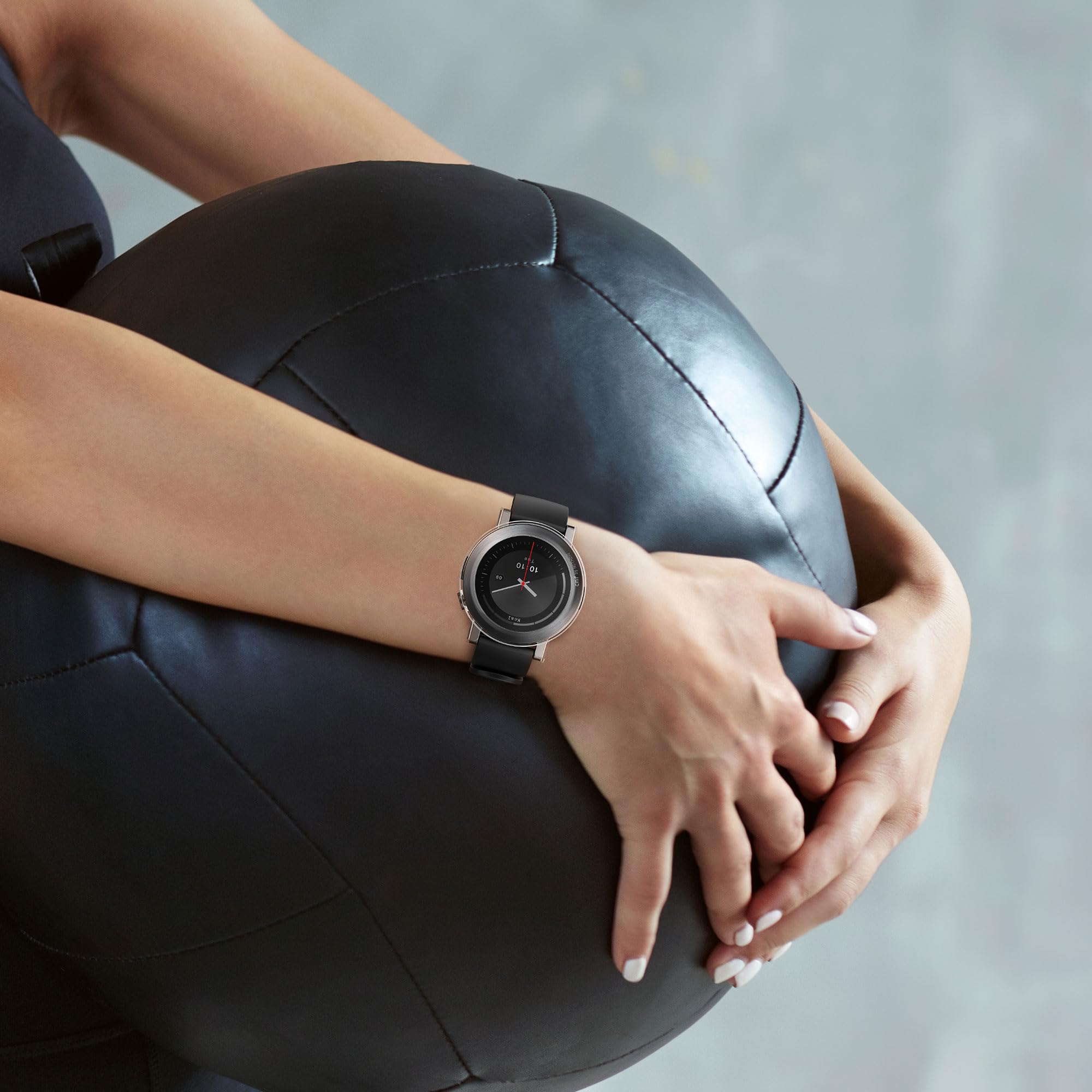 kwmobile Etui kompatybilne z CMF Watch 3 Pro Case - 2X Osłona ekranu ze szkła hartowanego do trackera fitness - przezroczysta-czarna