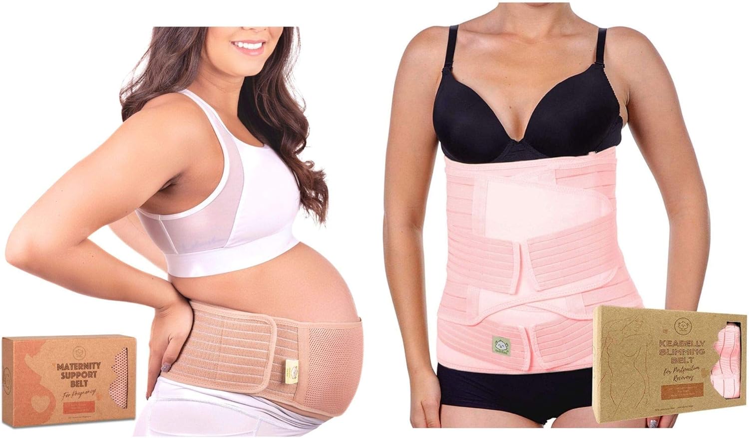 Maternity Pregnancy & Postpartum Belly Support Band for New Mothers - Postnatal Maternity Recovery Wrap Belt - Pregnancy Lower & Upper Back Support Belt : Clothing, Shoes & Jewelry