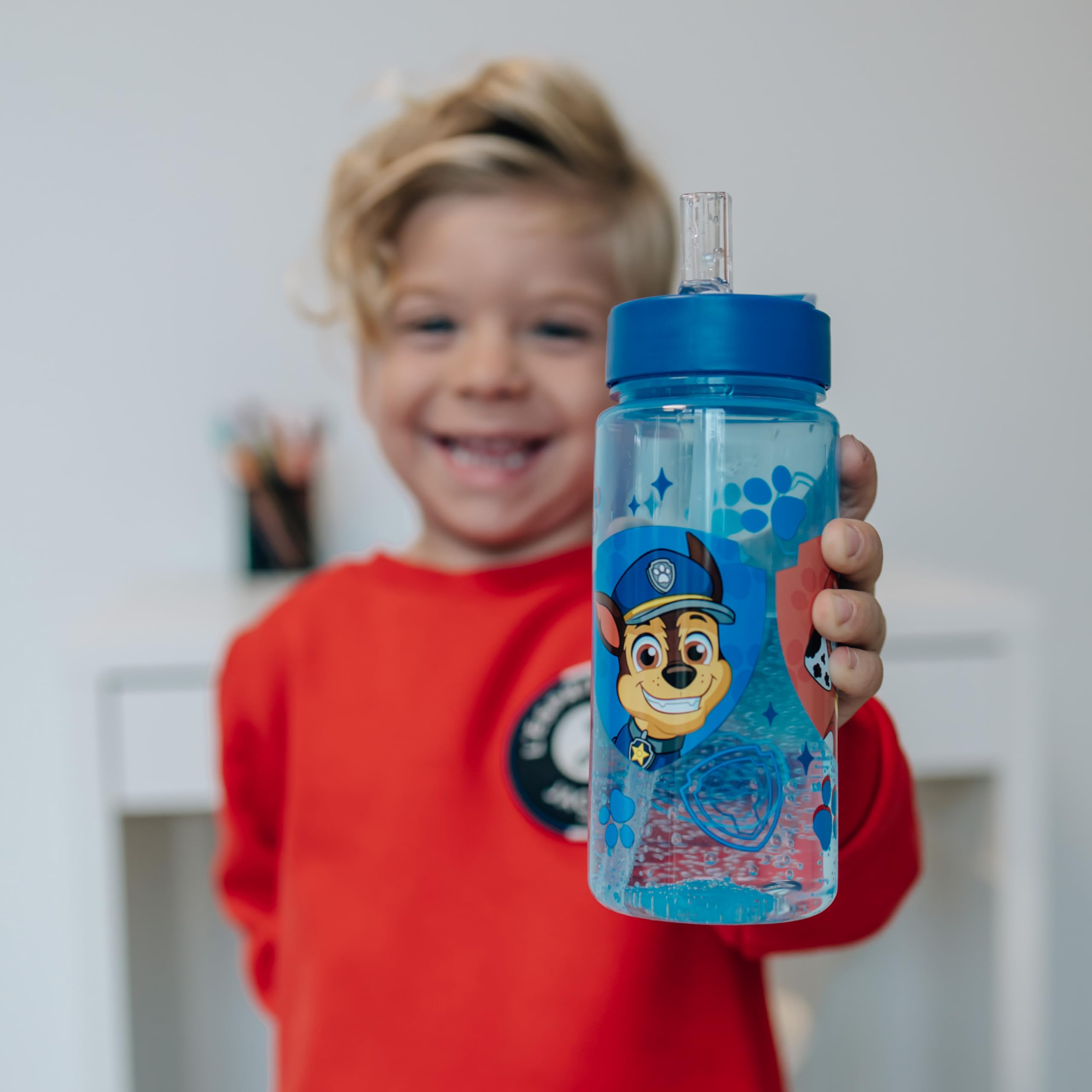 Scooli - Paw Patrol Set de vaisselle pour enfants - Set composé d'une boîte à pain et d'une gourde - pour enfants à partir de 4 ans - en plastique - sans BPA