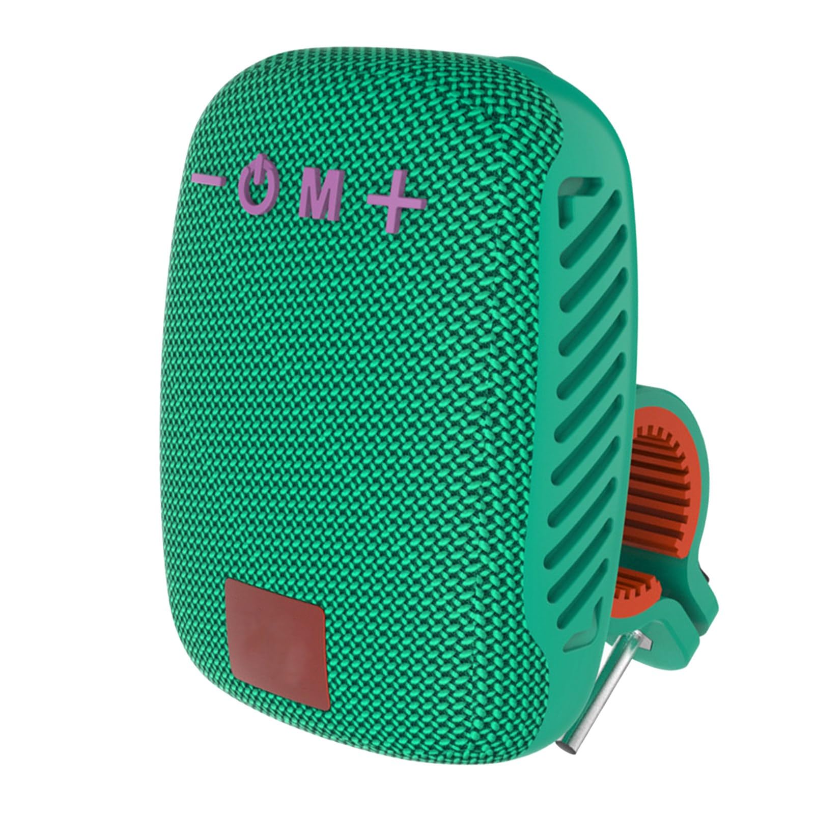 Altoparlante Bluetooth Portatile per Bici, Piccolo Altoparlante Wireless Impermeabile IPX5 con Supporto per Manubrio, Supporto Scheda FM/TF/USB (blu pavone)