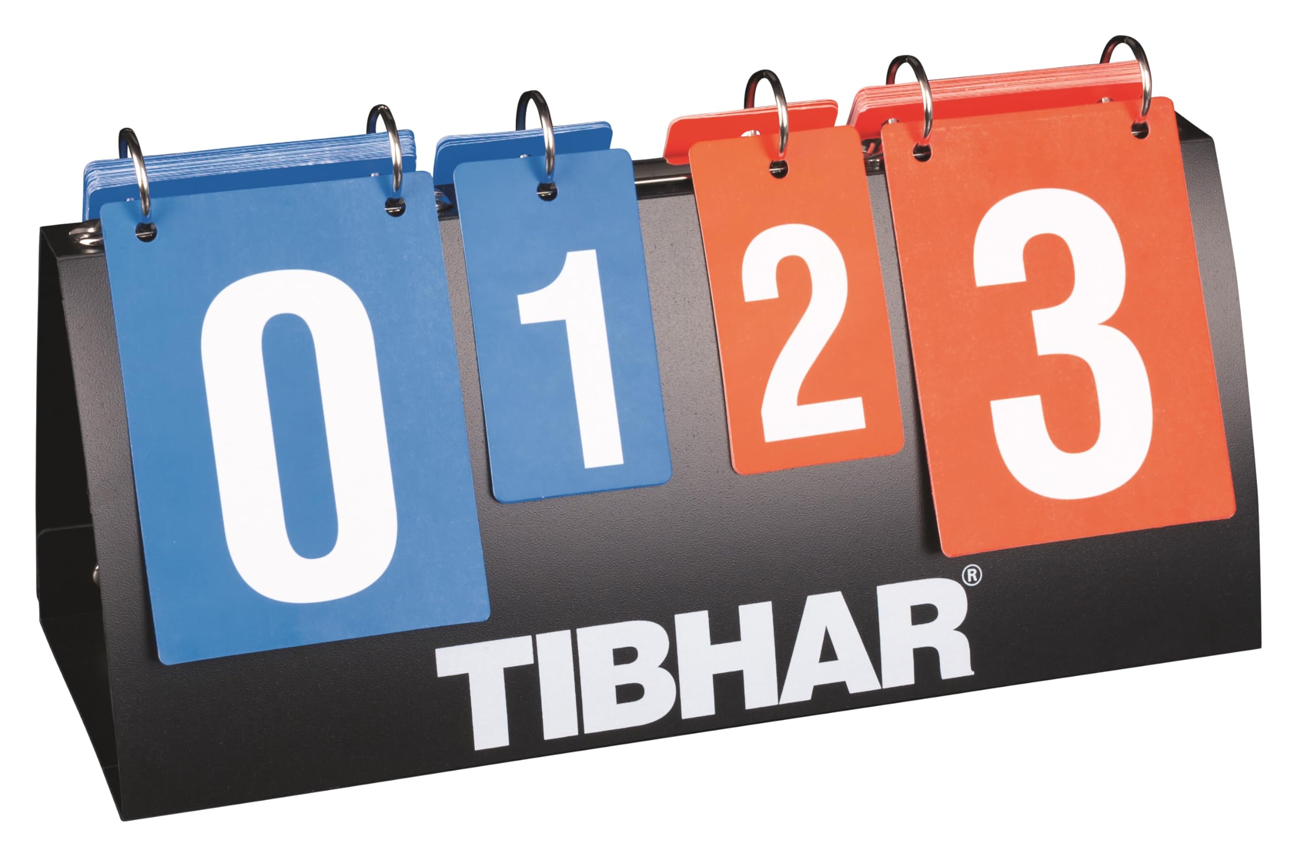 Tibhar Anzeigetafel Basic | Tischtennis Zählgerät | Zähltafel mit Punkteanzeige und Satzanzeige | 39cm x 21cm
