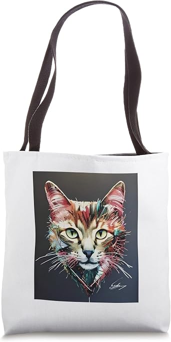 Cat design, artistic Tote Bag