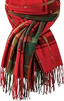 Clothirily Women's Cashmere Feel Plaid Winter Scarf - Oversized Blanket Shawl Wrap for Cozy Warmth & Style