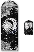 Vista 18 de CVHOUSE - Sacos de dormir para acampar, para 3 estaciones, clima cálido y fresco, ligeros, resistentes al agua, para adultos y niños