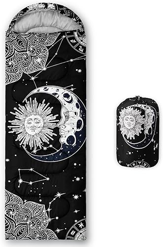 CVHOUSE Saco de dormir para camping, 3 estaciones, clima cálido y fresco, ligero, saco de dormir impermeable para adultos y niños, viajes y al aire