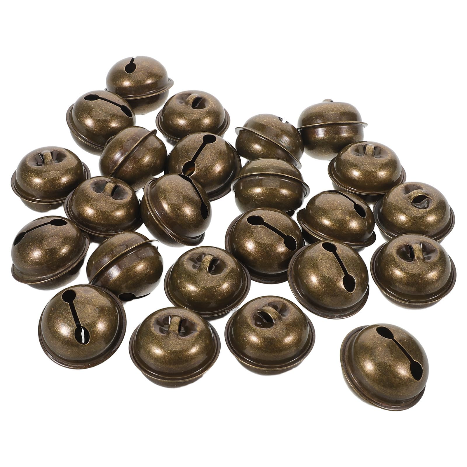 Toyvian 150 Piezas Campana Decorativa Pequeña de Hierro Dorado, Estilo