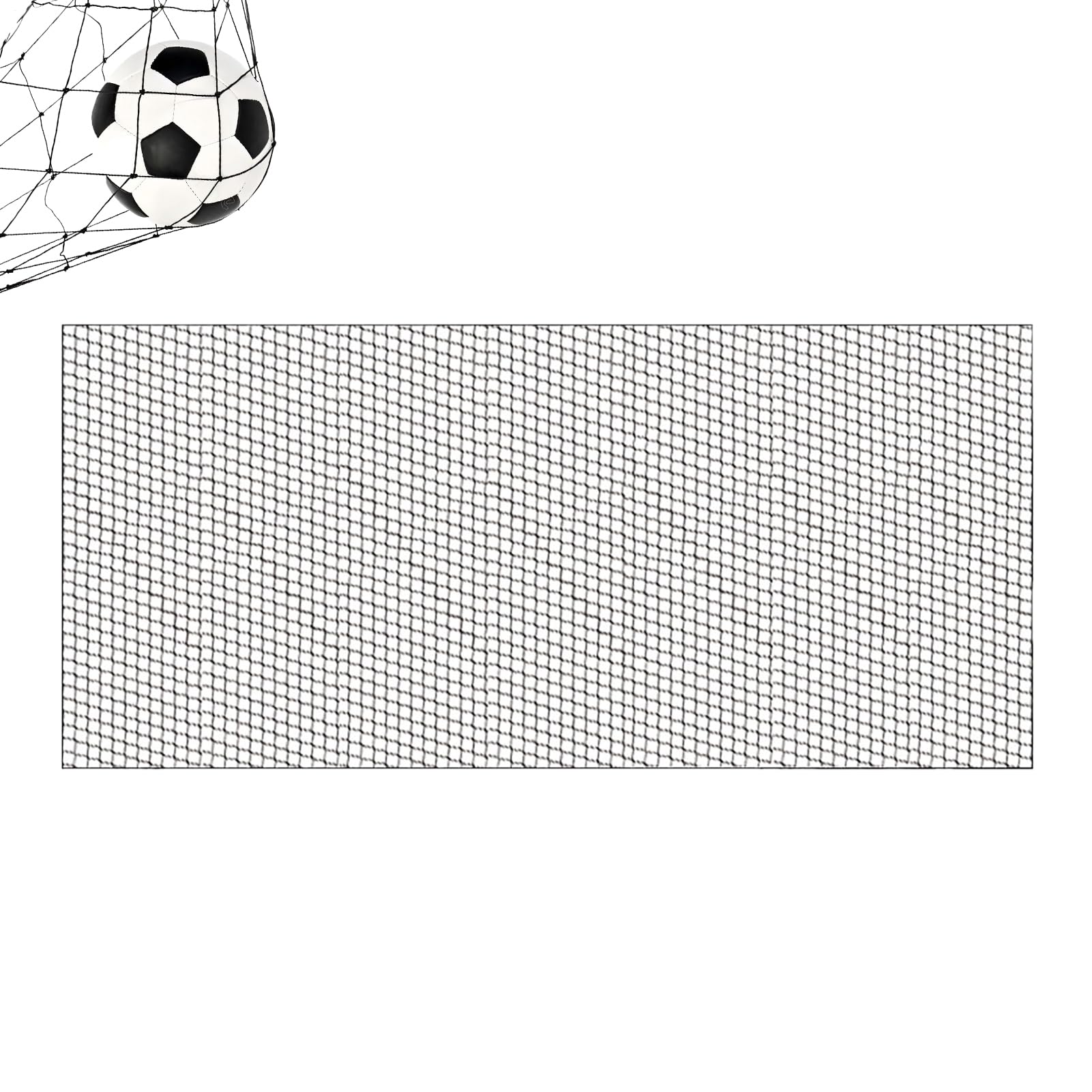 Backyard Net, Sports Practice Netting, Ball Net Football Back, Multifunctional Soccer Backstop Net Ball Sports Practise Netting Barrier For Court, Garden, School, Weather-Proof Nylon