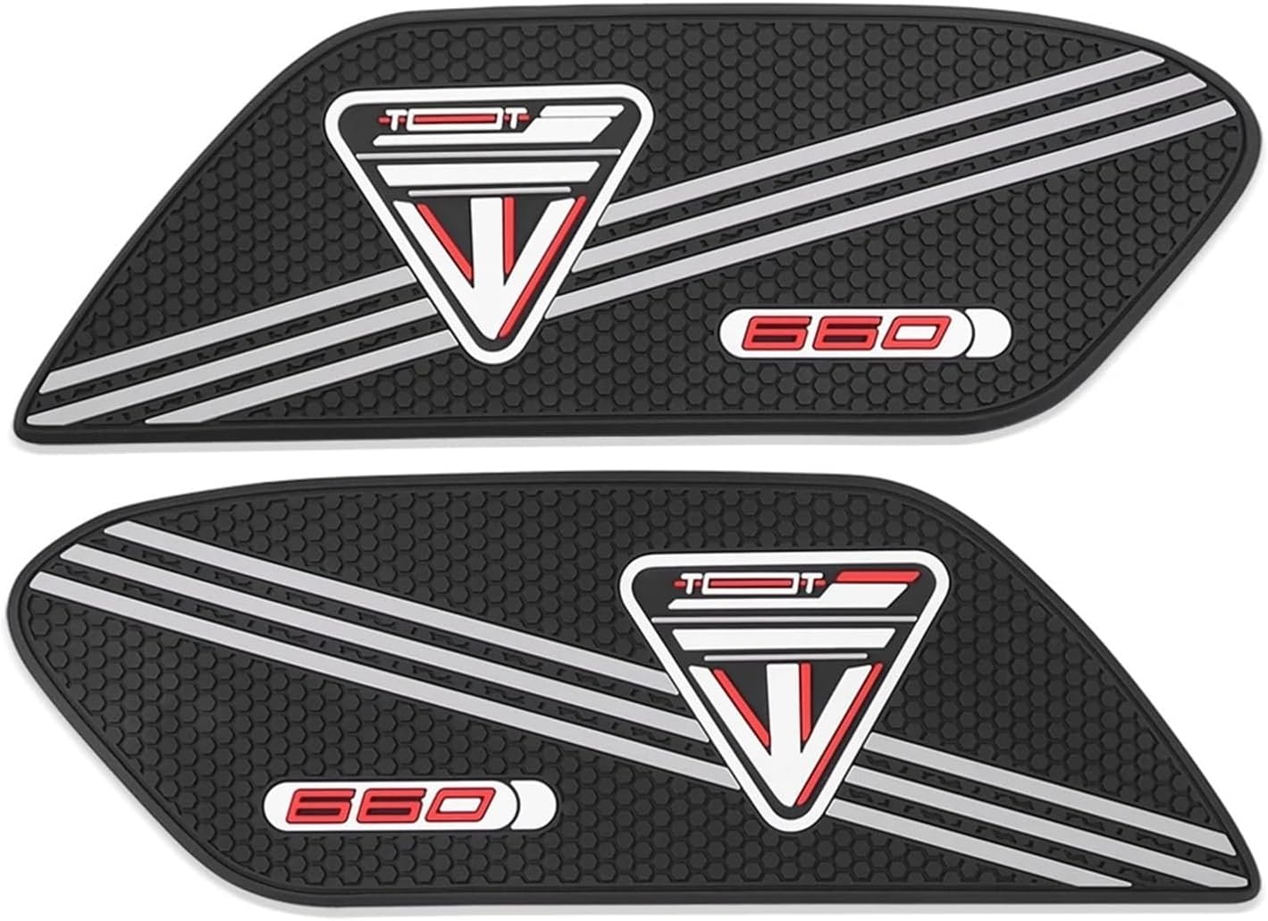 Motorcycle Tank Sticker for Tr&ident 660 2021-2025 Motorcycle Side Fuel Tank Pads Stickers Decal Gas Knee Grip Traction Protection.