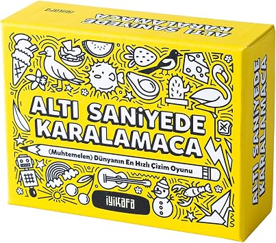 Alt  Saniyede Karalamaca    izim Parti Kutu Oyunu |  iz, Tahmin Et, Puan Kazan | 2+ Oyuncu 8+ Ya  | E lence Garantili Anlar