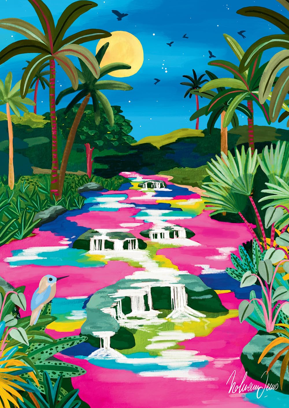 Pieces & Peace puzzle Caño Cristales - 500 pezzi di paesaggio colorato