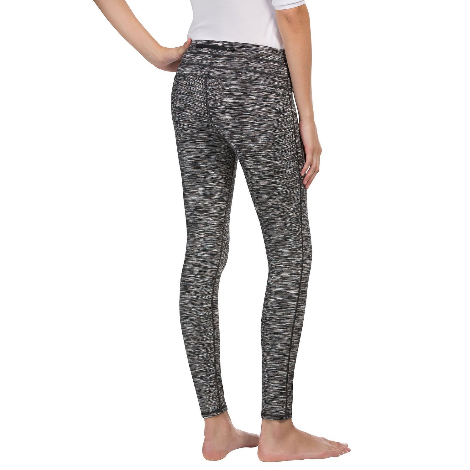 32 Degrees Cool Weatherproof Ladies Active Yoga Legging, Black Space Dye (XX-Large)