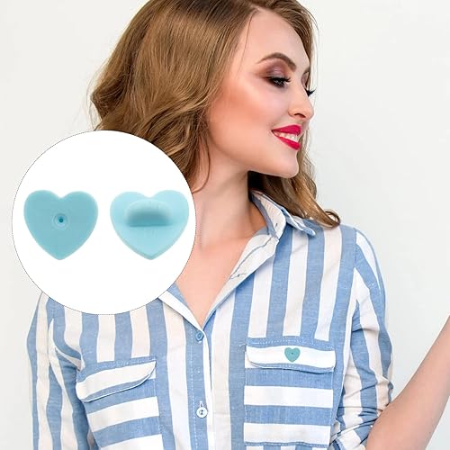 Vista 16 de Healifty Broche de hebilla de mariposa, 100 piezas, pin trasero, pin de respaldo surtido, respaldos de pasador de bloqueo, pin decorativo, pasador