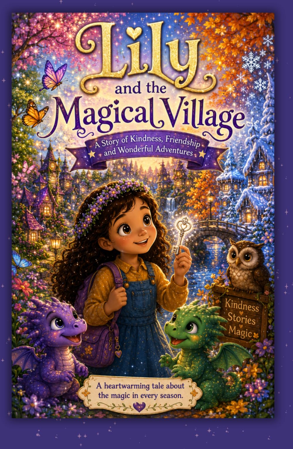 Lily and the Magical Village: A Heartwarming Story of Kindness, Friendship, and Magical Adventures Through Every Season
