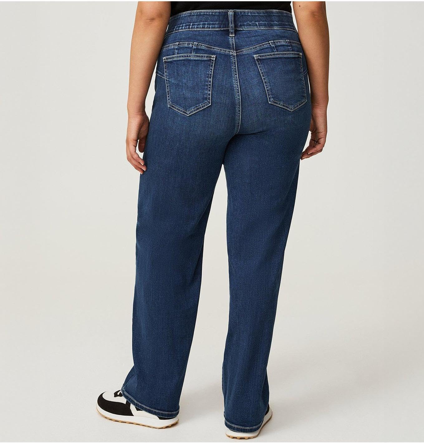 Torrid Women's Plus Size Jeans - Bombshell Wide Leg High-Rise Jean