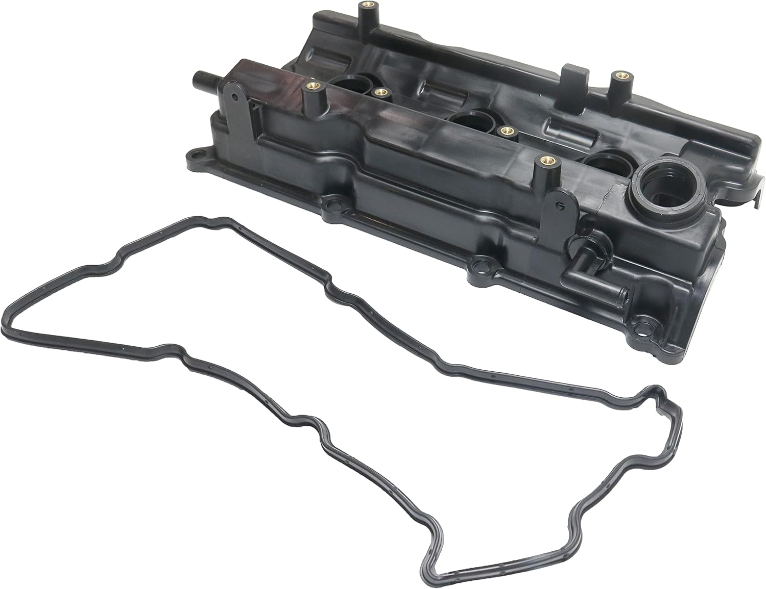 Garage-Pro 2-PC Front & Rear Engine Valve Cover & Valve Cover Gaskets Replacement for Nissan Altima 2002-2006 3.5L Engines Replaces # 264984, 132647Y000, 132648J102, 264985, 132647Y010, 132648J113