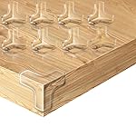 24 Pack Corner Protectors Baby Proofing Clear Corner Guards Table Corner Protector for Furniture, Baby Safety Corner Bumpers Covers, Furniture & Sharp Corner Baby Proofing, T-Shaped