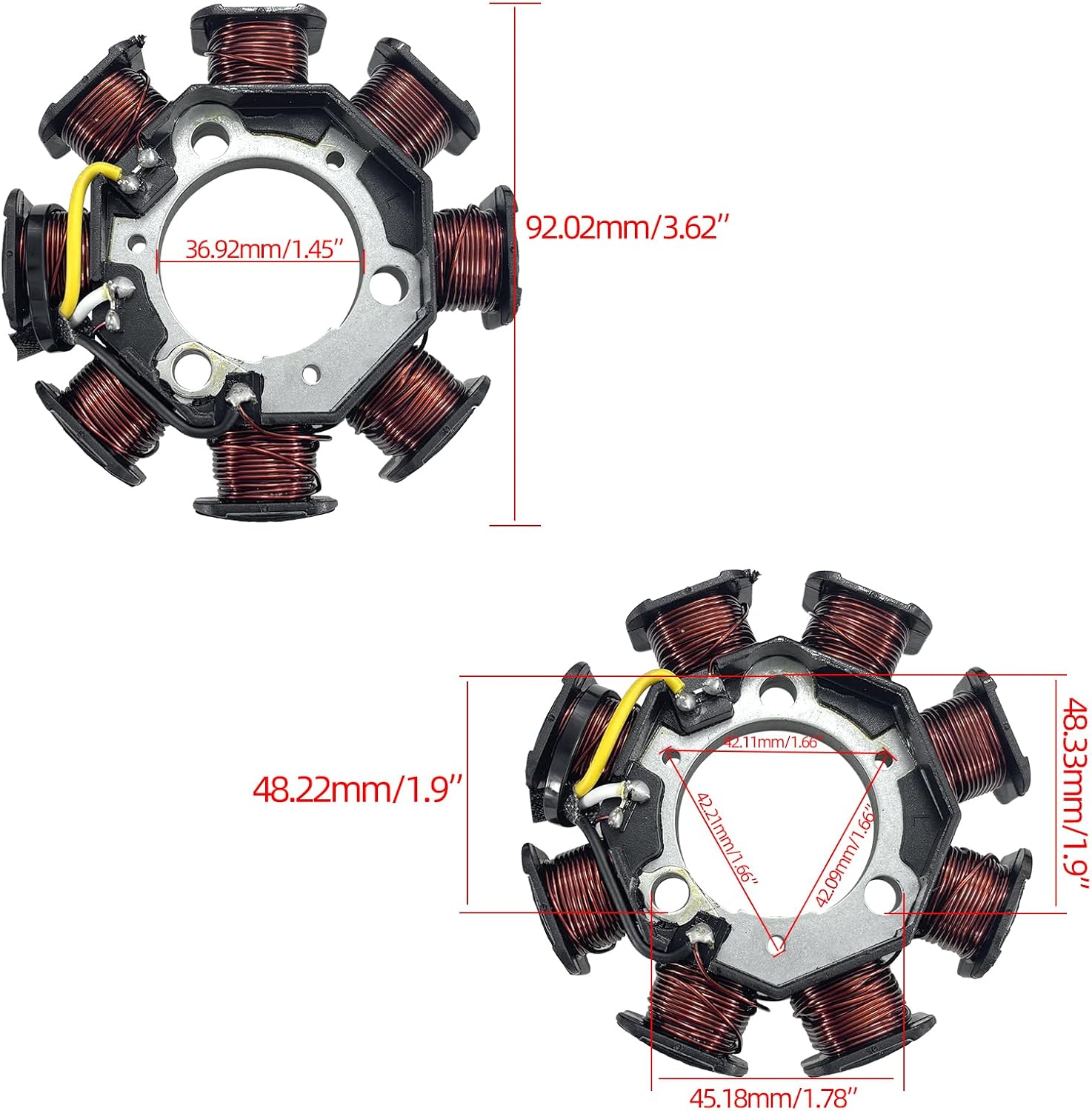 Magneto Stator Generator AC Stator Coil for YAMAHA TTR50 TT-R50 2006-2020
