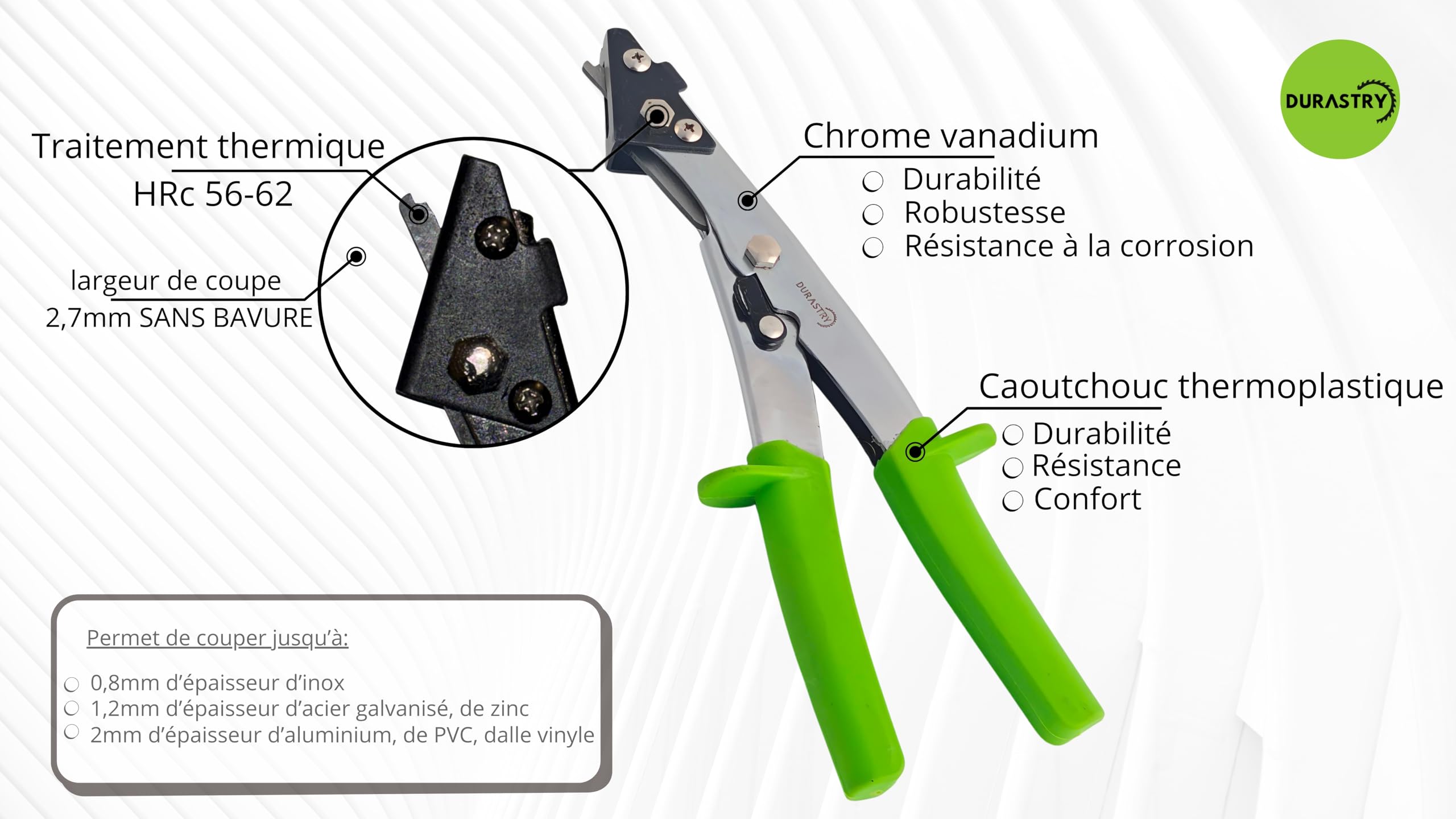 7 Outils Placo Ultra Robuste. Kit Complet Conçu Pour Durer | Niveau à Bulle, Pince Coupante Rail, Lève Plaque Placo, Grignoteuse Métal, Pince à Sertir Rail Placo, Scie Placo, Rape Placo
