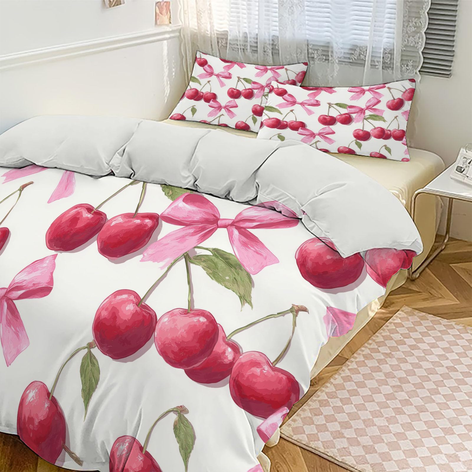 Parure de lit 3 pièces hypoallergique contre les allergies de peau