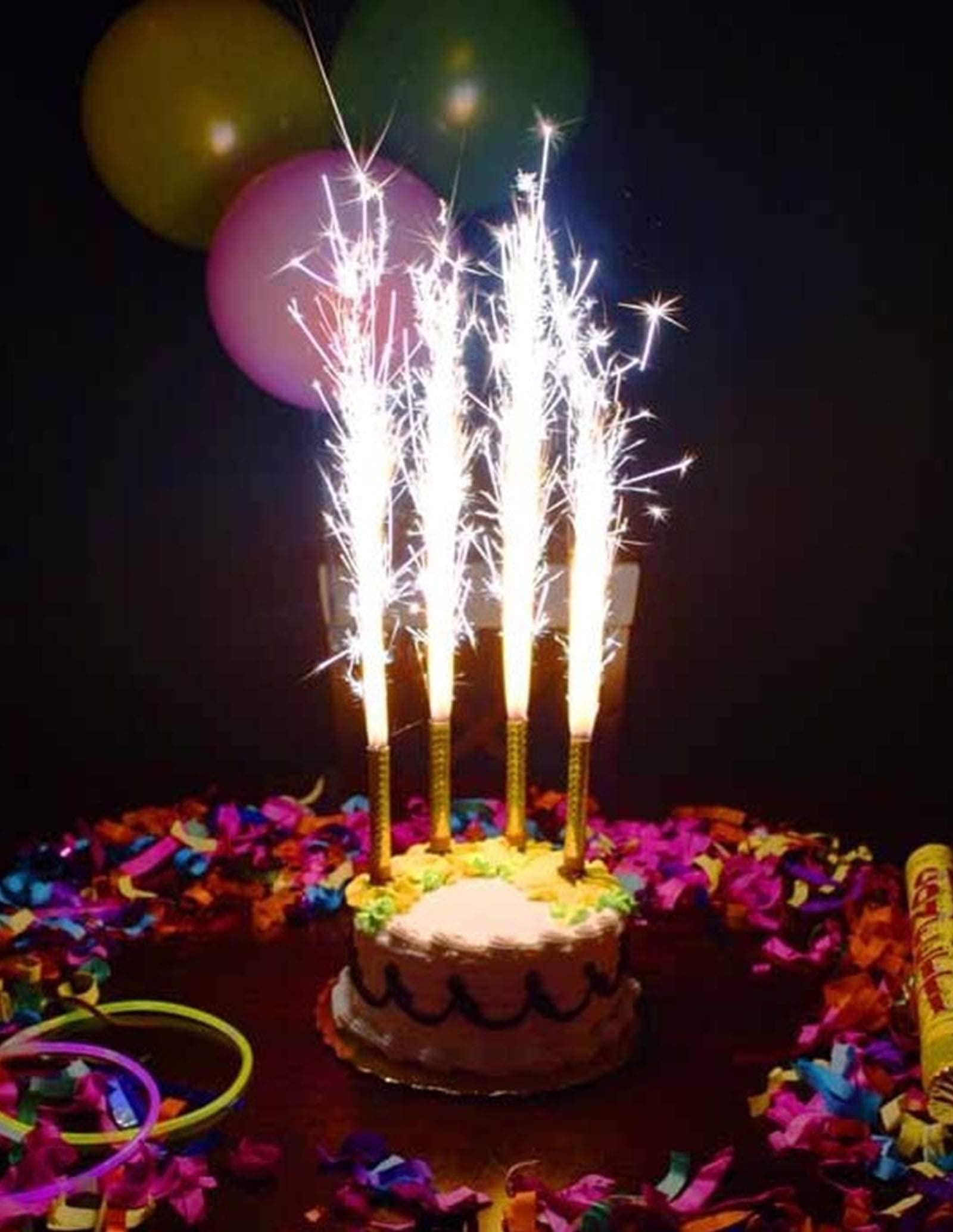 Cake Topper Happy Birthday Carta Lucida Nero - Cake Love - Foto 11