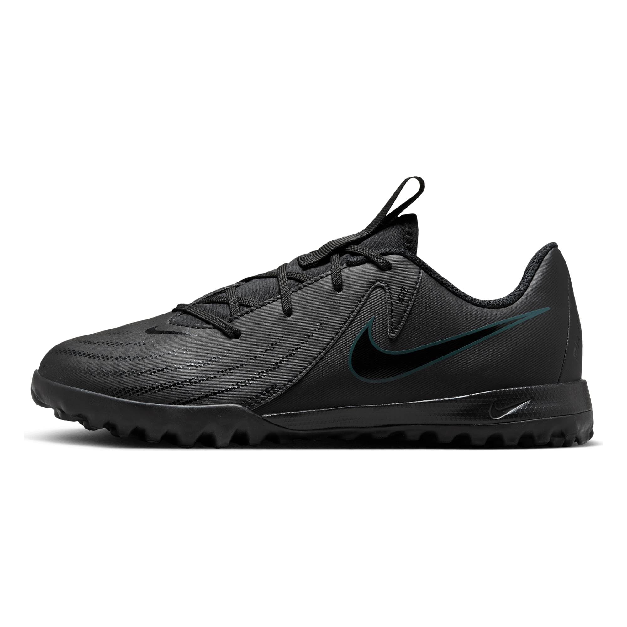 NIKE FJ2608-002 JR Phantom GX II Academy TF Men Black/Deep Jungle/Black UK 3