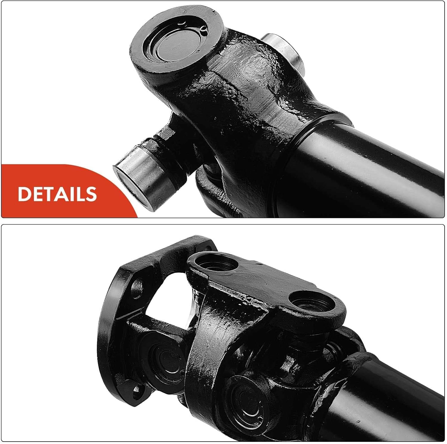 A-Premium Front Complete Drive Shaft Prop Shaft Driveshaft Assembly [4WD Manual Transmission] Compatible with Dodge Ram 1500 1997-2001, Ram 2500, Ram 3500 1994-2002, Replace# 52105840AB