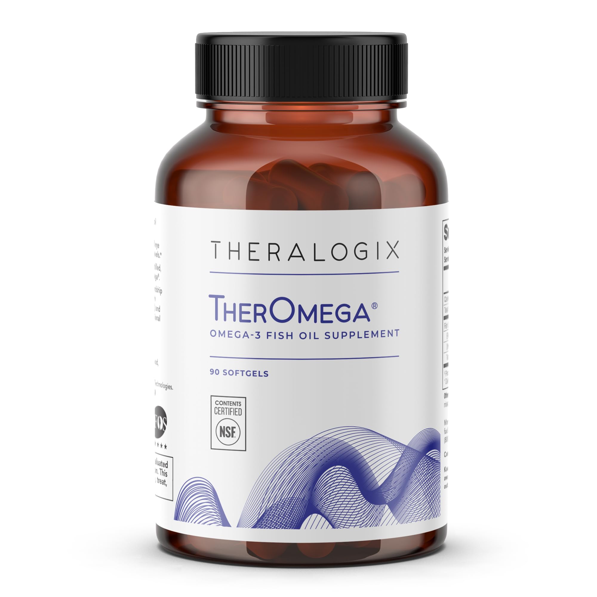 Amazon.com: Theralogix TherOmega Omega-3 Fish Oil Supplement