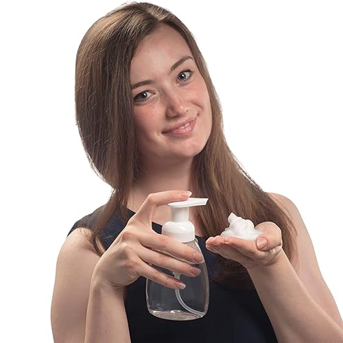 Miniatura 5 de Hace 30 botellas de jabón de manos espumoso de primera calidad, sin perfume, disolución rápida, repuestos de jabón de manos espumoso de uso