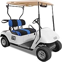 Vista 2 de Fundas de asiento de carrito de golf para 2 pasajeros, cubierta de asiento delantero para EZGO TXT OEM Cojín de asiento ordinario, funda de asiento