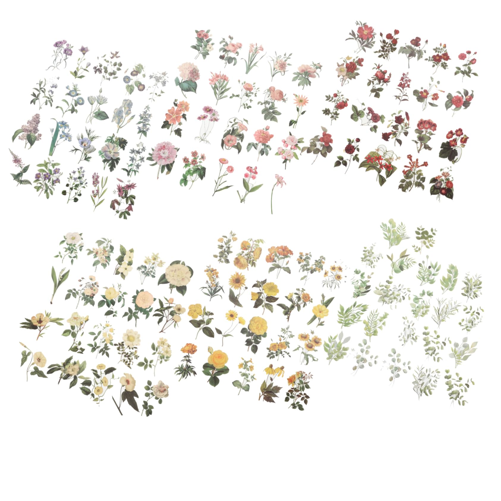 NUOBESTY 24paquetes Pegatinas De Para Scrapbooking De Manualidades Aesthetic De Stickers Para Álbumes y Para Proyectos y
