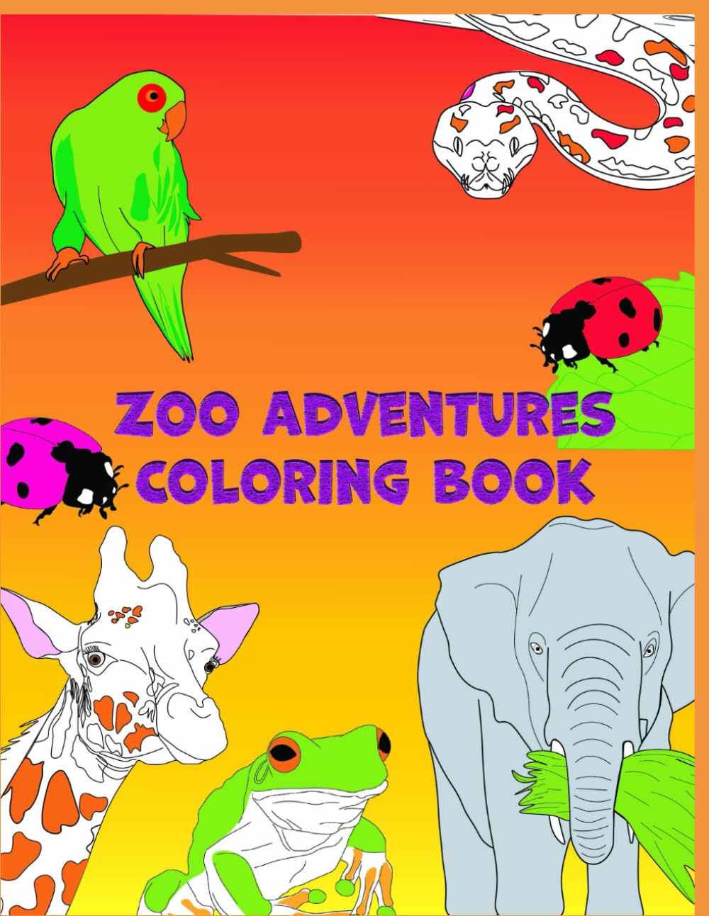 Zoo Adventures Coloring Book