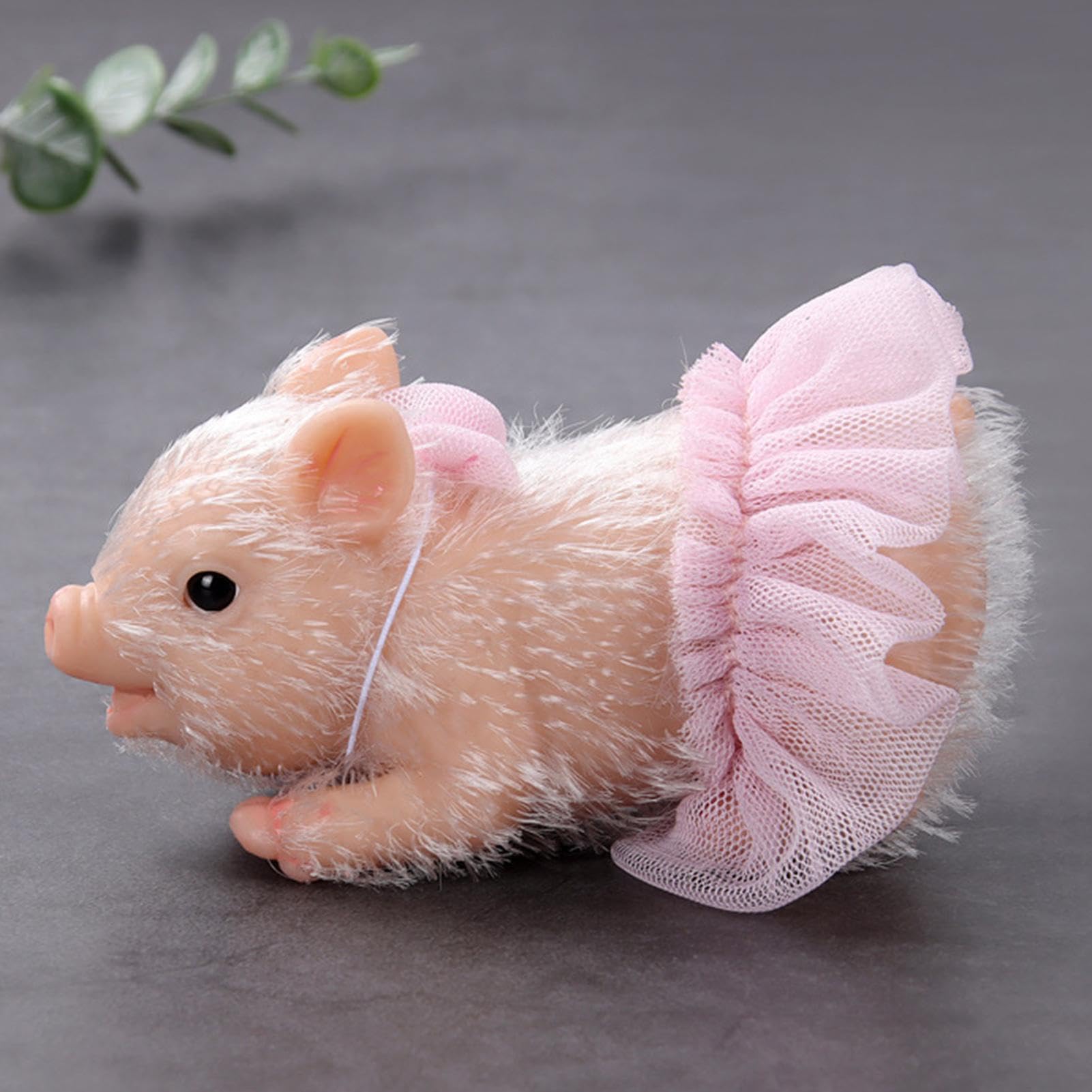 Giocattoli animali da bambino, suonare animali Pigletti realistici in | Birthday Christmas Stocking Stuff, decorazioni per la casa, per bambini divertenti per ragazzi per