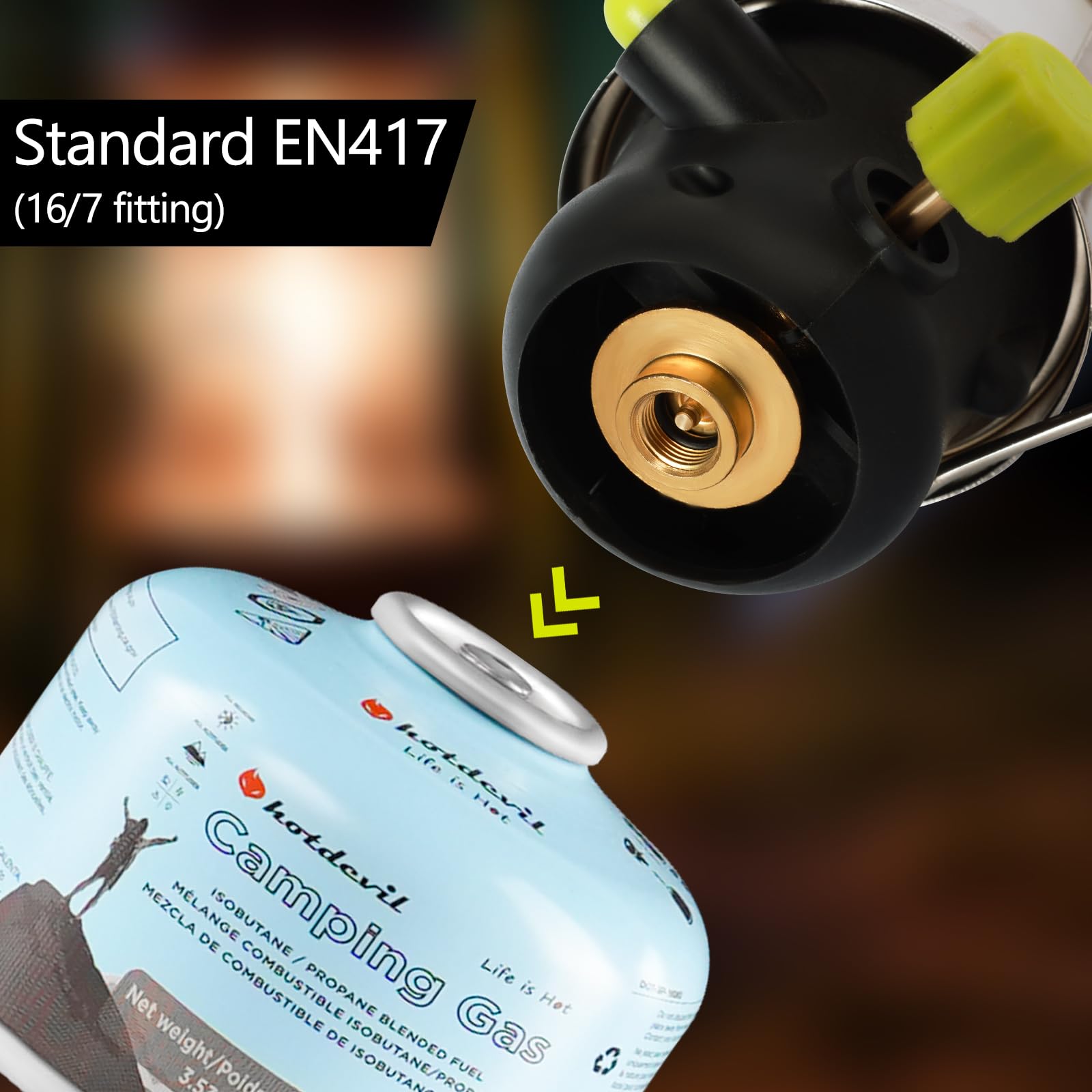 Amazon.com: Hotdevil Camping Gas Lantern Outdoor Portable Camping